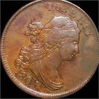 1805 Draped Bust Half Cent XF