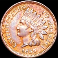 1859 Indian Head Penny CLOSELY UNCIRCULATED