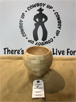 Handcrafted Pine vase