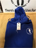 Cowboy Up hoodie royal blue size XL