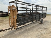 Portable 24’ Working Alley w/For-Most Head Gate