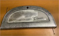 1963-67 Corvette glove box cover with emblem