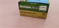 (25) Rds 38 Special Ammo