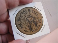 1956 Wooden Nickel