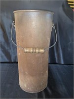 Vintage Umbrella Metal Bucket