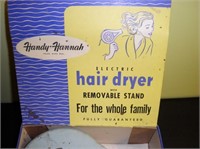 Vintage Hairdryer Handy - Hannah New in box