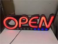 1X OPEN SIGN