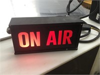 1X ON AIR LIGHT UP SIGN