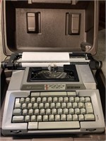 Smith Corona Typewriter in Hard Carry Case