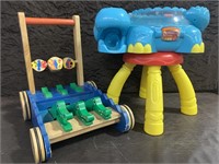 Alligator Chomping Walker, Musical Dino & Chair