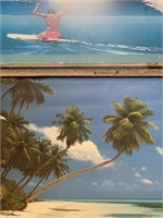 2 Prints of Beach & Ocean