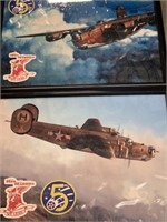Red Raiders Planes - 2 Posters Framed