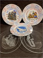 Calendar Plates & Norman Rockwell Plates