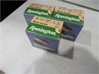 3 Full Boxes Remington 20 Gauge Game Loads