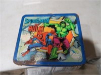 Vintage Spiderman, Hulk, Captain America Lunch