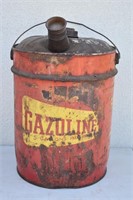 Antique Metal Gas Can