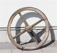 Primitive Wagon Wheel - 19" dia