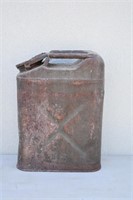 Antique US Military Metal Gas Can