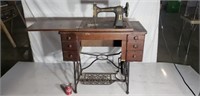 Antique Franklin Cabinet Sewing Machine