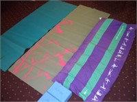 Yoga mats (3), Yoga Blocks (2)
