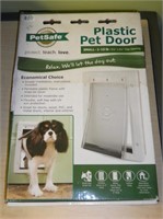 Plastic pet door - new in box