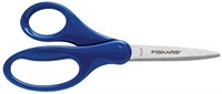 Set of 4 Fiskars 7 Inch Student Scissors, Blue