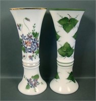 Two Consolidated Con Cora Vases