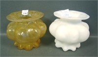 2 Consolidated Catalonian Violet Vases
