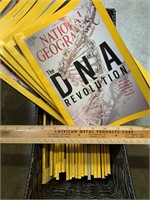 Magazine Rack of Nat’l Geography & Ad Ruler