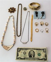 Nice Jewelry Lot - Rings, Bracelet, Necklaces