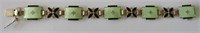 Signed MCM Enamel Bracelet 6.5" Long.