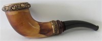 Antique Ornate Pipe w/Original Case