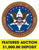 U.S. Marshals (Featured) online auction ending 5/10/2021