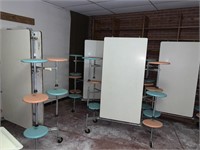 6 - Mobile Cafeteria Tables