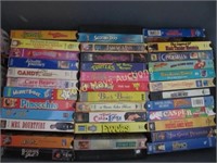 Disney / Muppets / Pixar - 130pc Kid's VHS Movies
