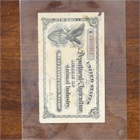 US Stamps Meat Inspection Tax Stamp - 1891 Departm