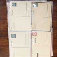 Germany Stamps 18 Mint Postal Cards + cards with a