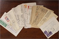 US Stamps WWII Correspondence mostly 1944-1945 wit