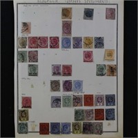 Straits Settlements & Malaya Stamps Used & Mint Hi