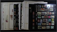 Worldwide Stamps 1000+ on pages, variety mix with