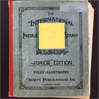 WW Stamps Collection in Scott Intl Jr