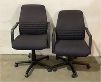 (2) Smed Rolling Office Chairs