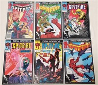 (6) Marvel New Universe Codename Spitfire Comics
