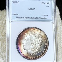 1899-O Morgan Silver Dollar NNC - MS67