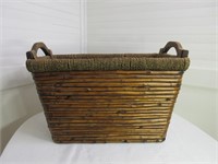 Large Woven Basket w/handles