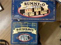 Games.  Never opened dominoes, rummy-o