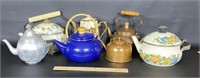 Assorted Teapot and Kettles