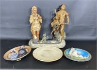 Indian Statues and Native American Decor