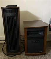 2 Electric Space Heaters