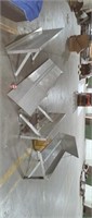 Aluminum/ Stainless steel   shelves with ramps